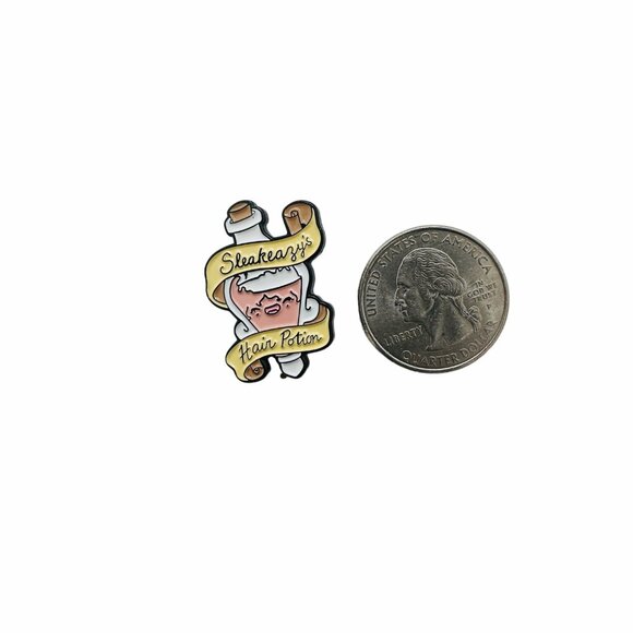 ☀️Oz Enamel Pin Creative Cartoon Cute Magic Potion Bottle Brosh Yellow☀️ - Picture 6 of 7